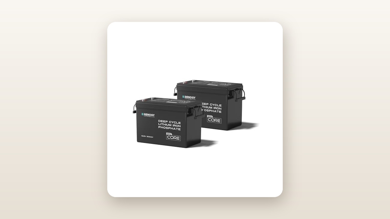 Renogy Renogy Mini 300Ah 12V Lithium 2-Pack Review: Compact Off-Grid Power