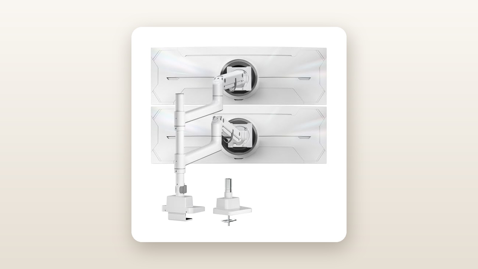 monTEK monTEK Dual Monitor Arm Review: Heavy-Duty Stacking Without the Price
