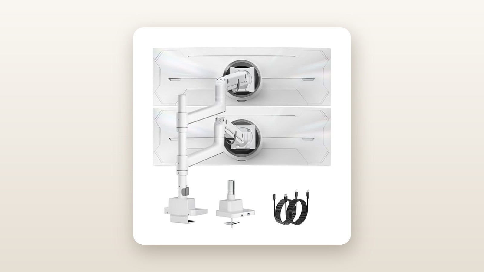 monTEK monTEK Dual Monitor Arm Review: Stacking 57-Inch Ultrawides