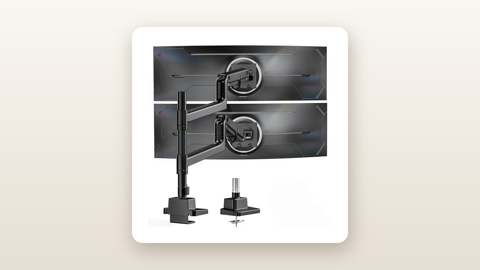 monTEK monTEK Dual Monitor Arm Review: Conquering the 57-Inch Stack