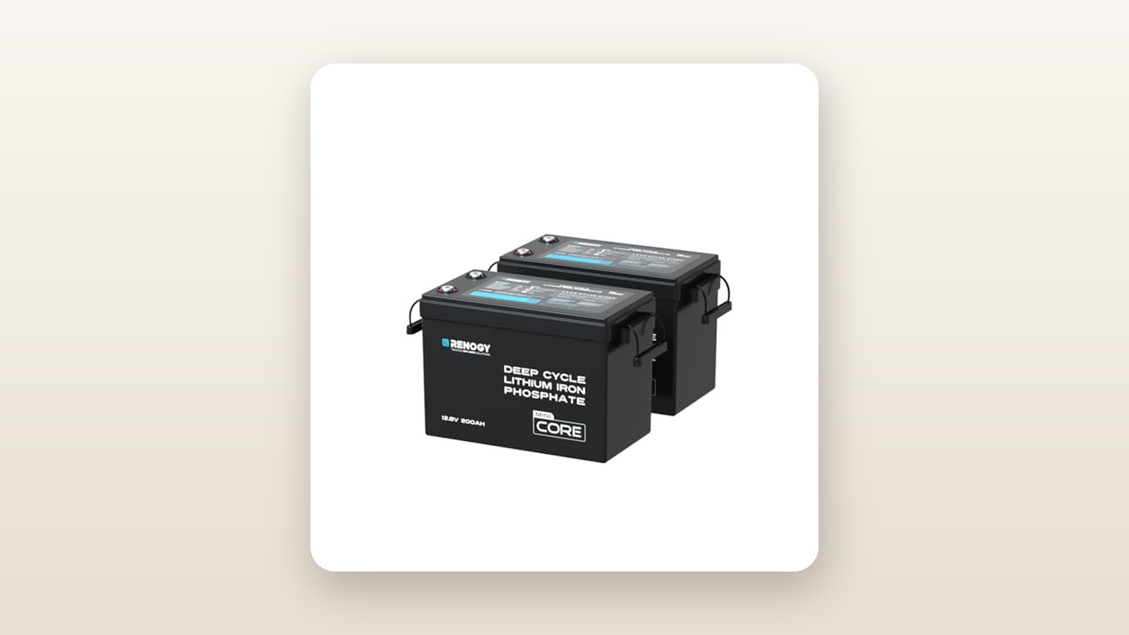 Renogy Renogy Mini 200Ah 12V 2-Pack Review: Maximum Power, Tiny Footprint