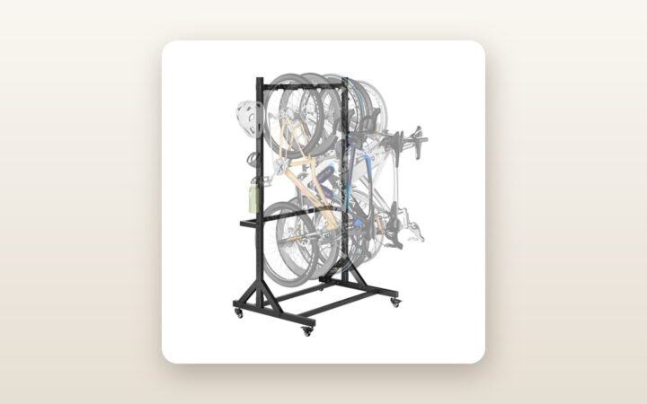 monTEK Freestanding Bike Rack Review: Mobile Storage for 5 Bikes