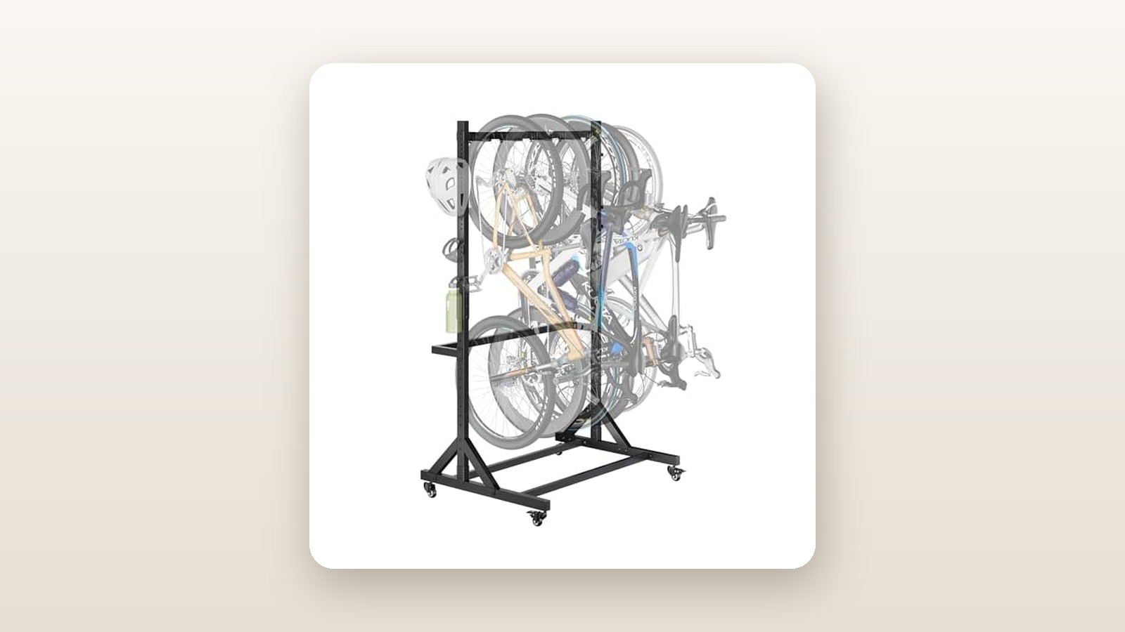 monTEK monTEK Freestanding Bike Rack Review: Mobile Storage for 5 Bikes