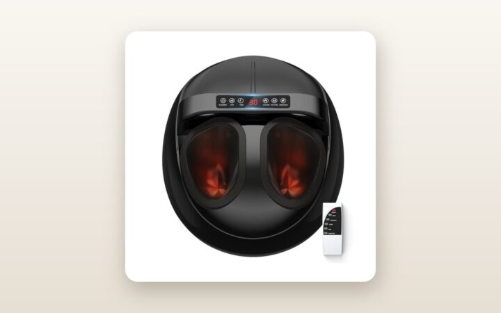 HTM Foot Massager with Heat Review: Deep Relief Under $100