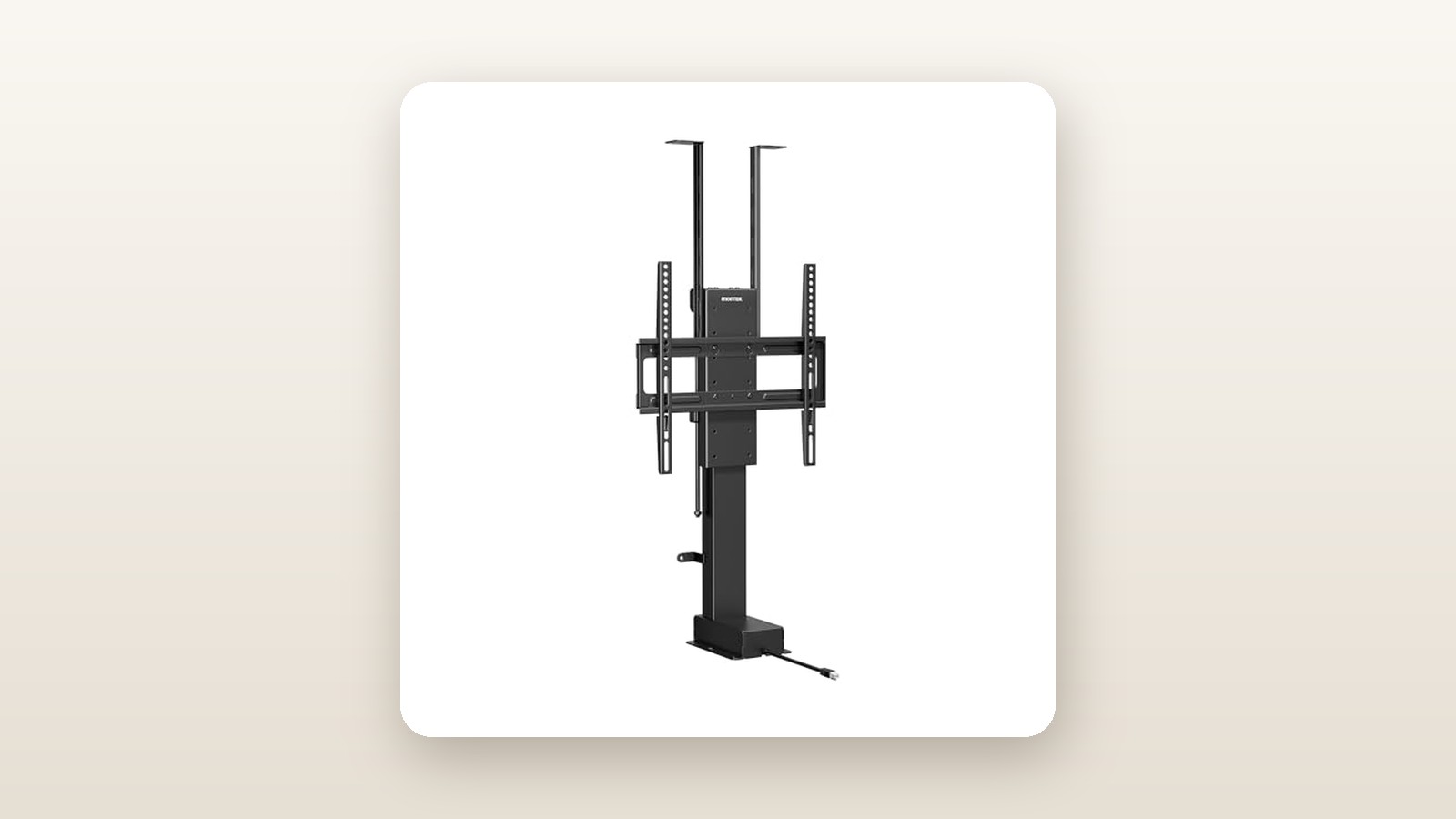 monTEK monTEK Motorized TV Lift Review: Compact Cabinet Concealment
