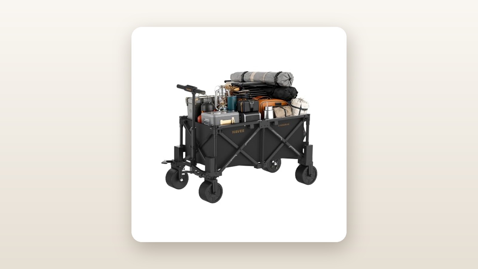 NAVEE NAVEE 4X Electric Wagon Cart Review: 3,000W Torque Meets Utility