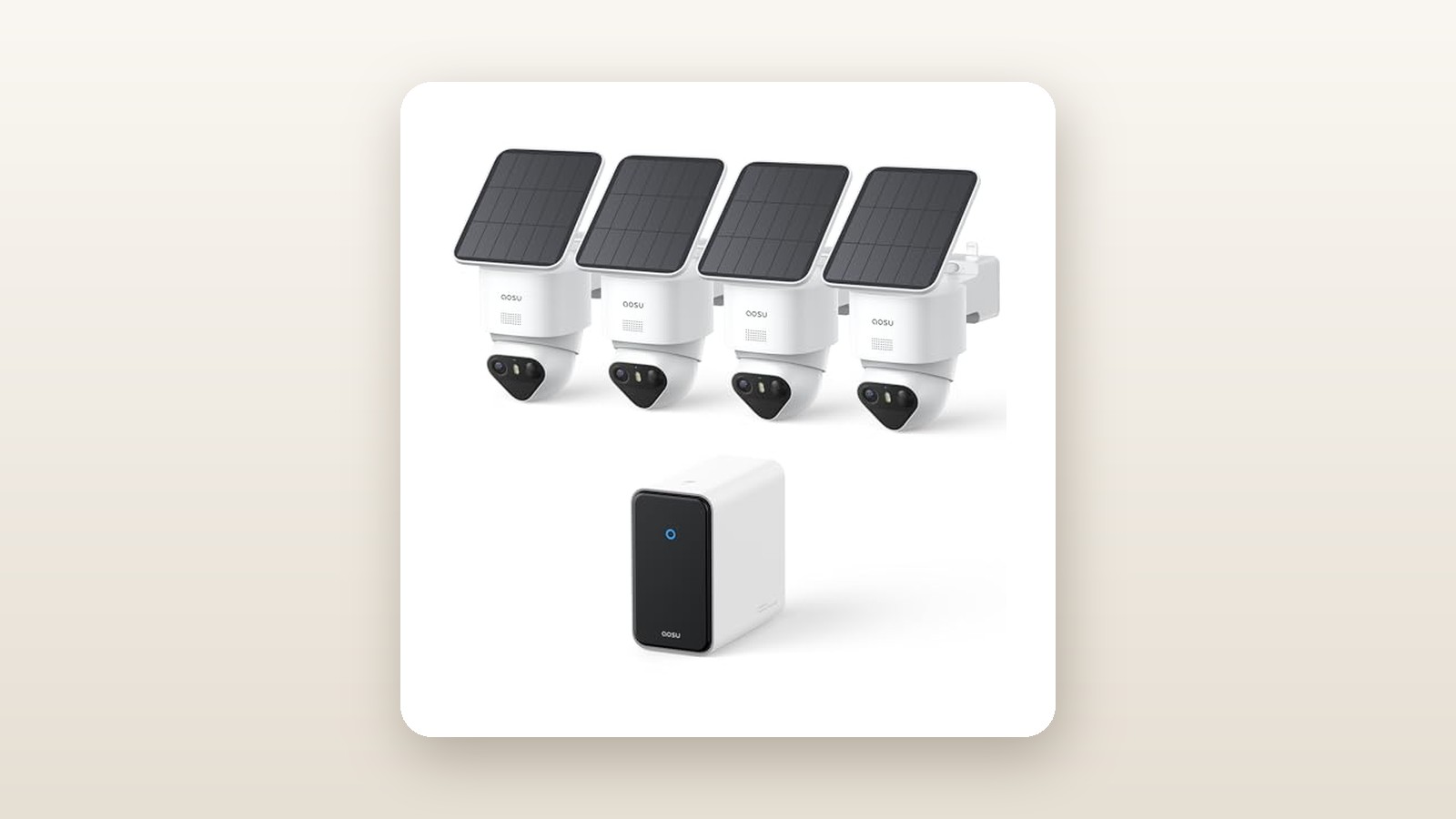 AOSU AOSU T2 Ultra 4-Cam Kit Review: 4K Solar Security Put to the Test