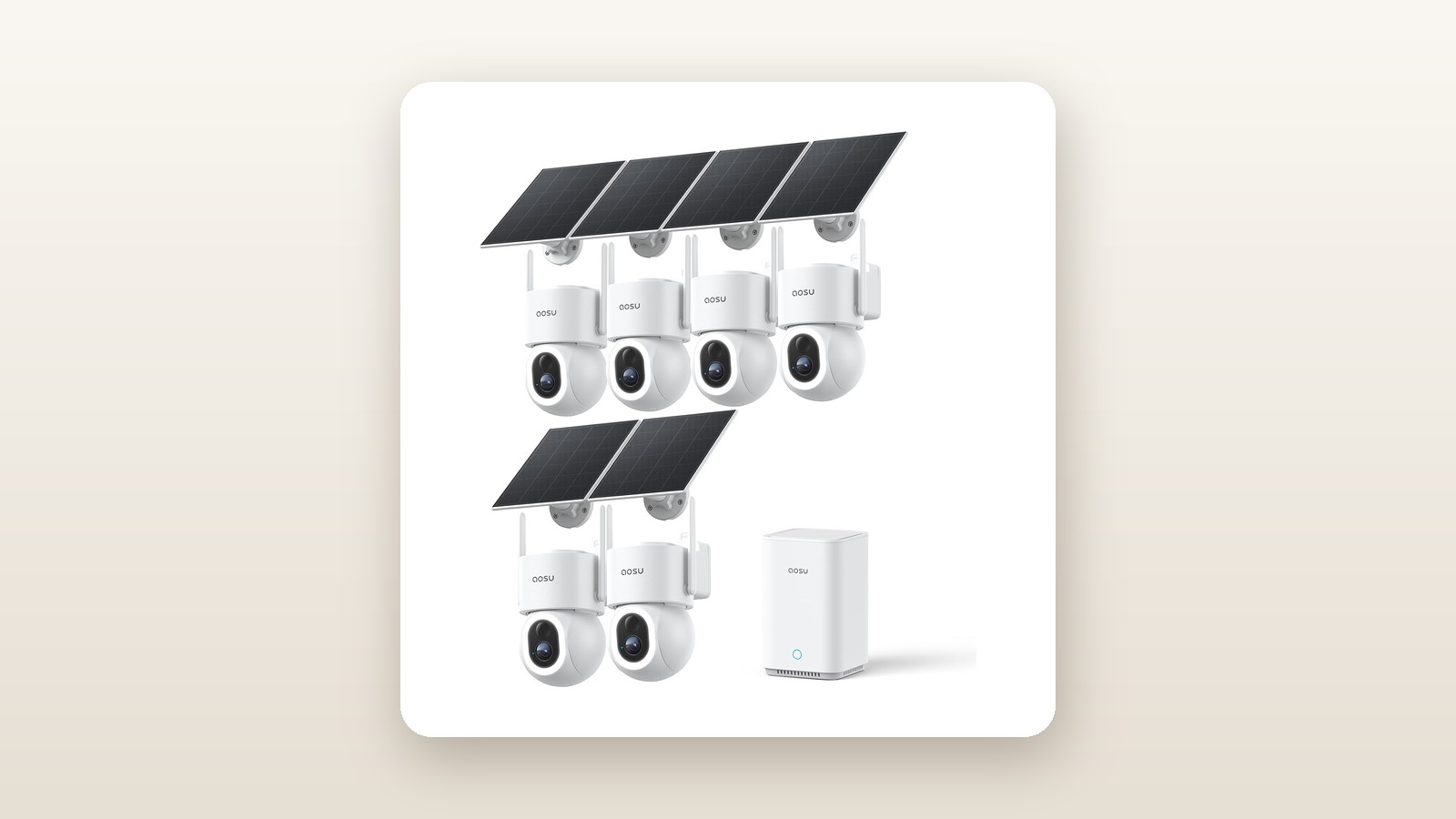 AOSU AOSU 4K D1 Max Solar Security Cameras Review: 6-Cam Powerhouse?