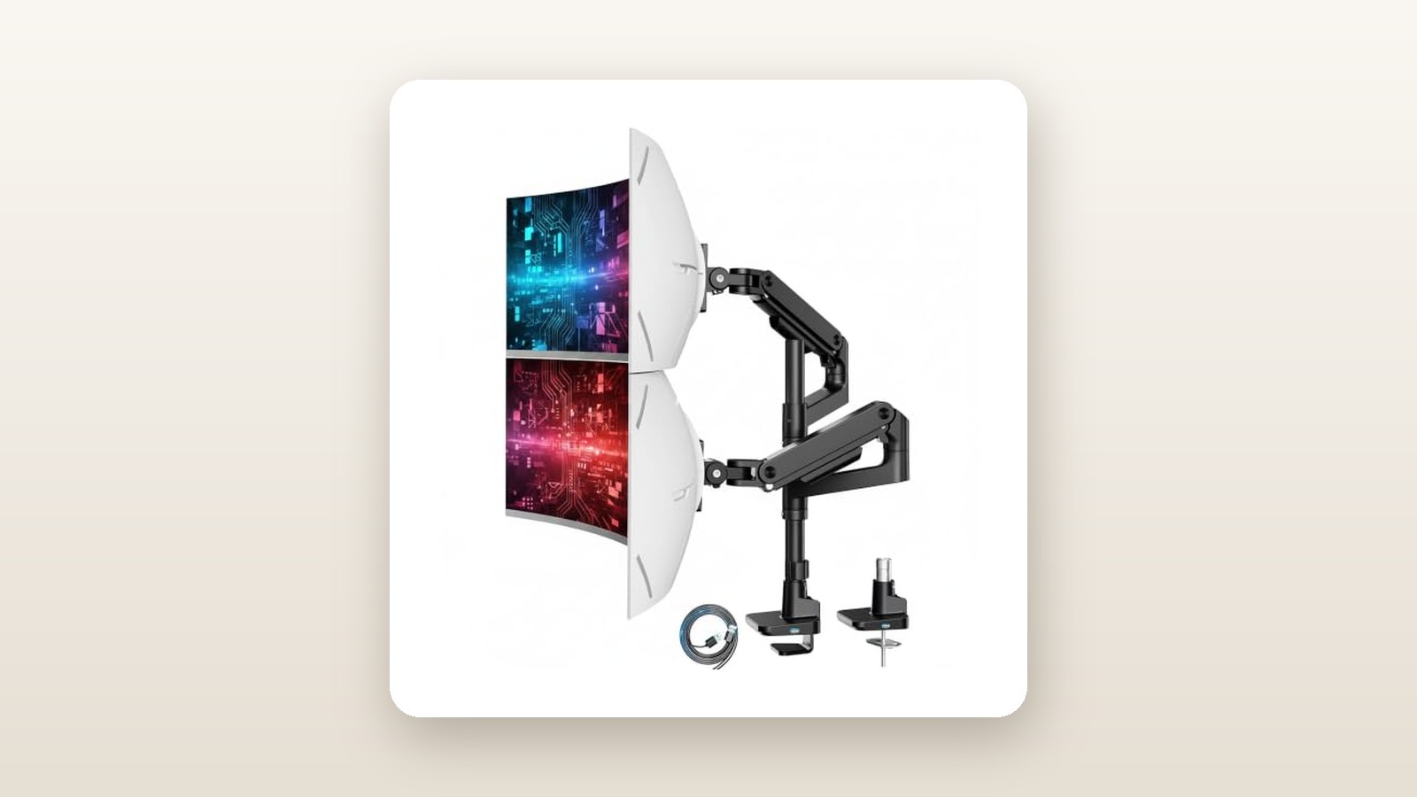 ARES WING ARES WING Tall Dual Ultrawide Mount Review: Zero Sag Under 35 kg
