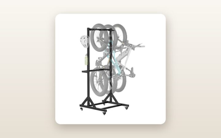 monTEK Rolling 3-Bike Garage Rack Review: Built for Fat Tires