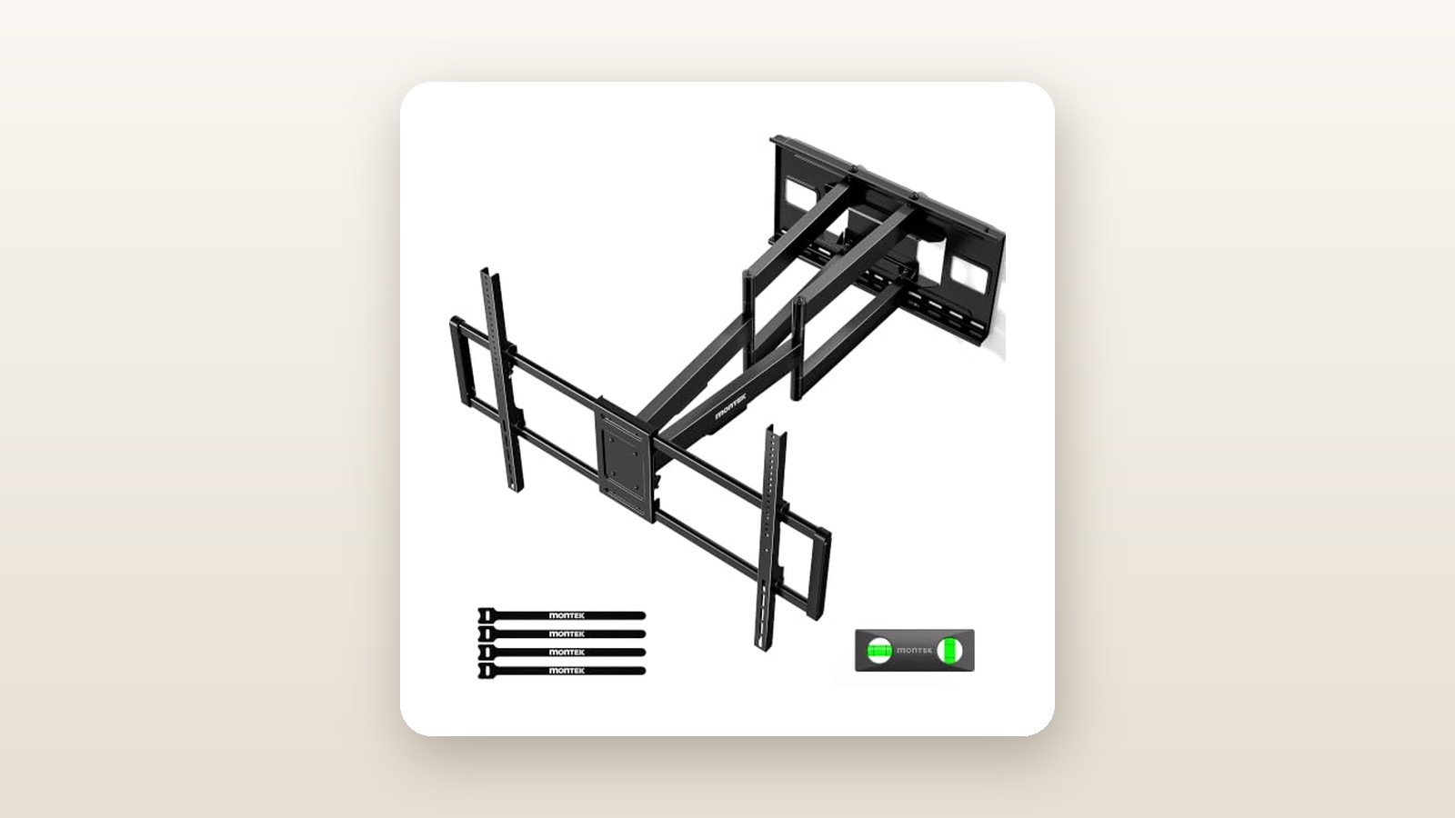 monTEK monTEK 40-Inch Long Arm TV Mount Review: Built for Giant Screens
