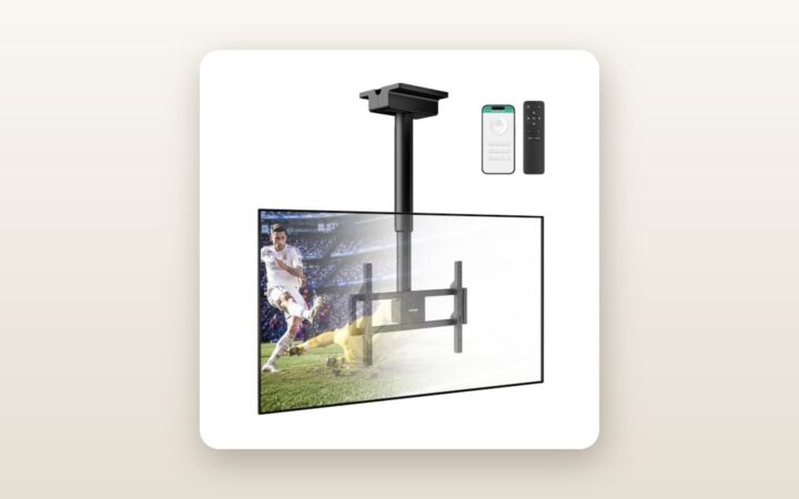 monTEK Motorized Ceiling TV Mount Review: Heavy-Duty Lift Tested