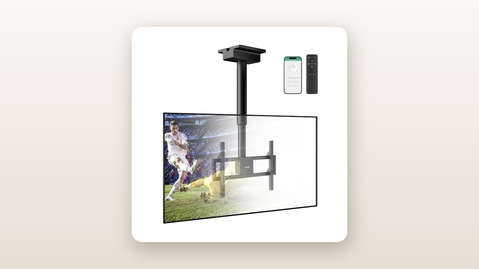 monTEK monTEK Motorized Ceiling TV Mount Review: Heavy-Duty Lift Tested